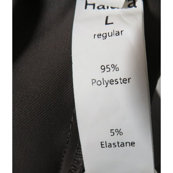 Halara Gray High Waist Zip Double Button Pleated Dress Pants Size Large - Picture 6 of 9